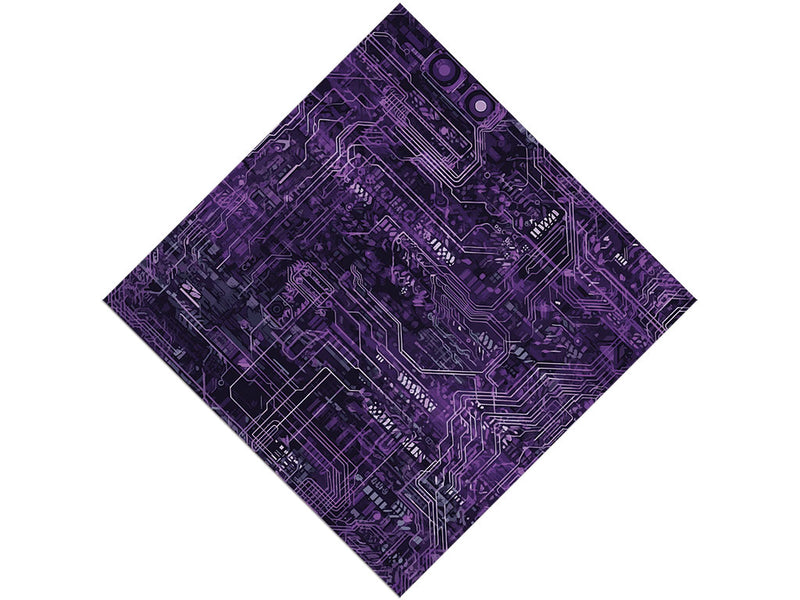 Neon Purple Technology Vinyl Wrap Pattern~Rwraps Series 914 Digitally Printed Vinyl Wrap~0