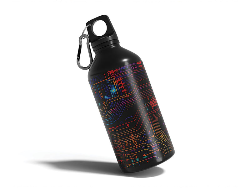 Neon Rainbow Technology Wrap Film Sheets~Rwraps Series 914 Neon Rainbow Technology Scrolled Sheet~4