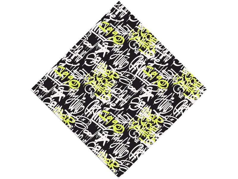 Neon Realness Graffiti Vinyl Wrap Pattern