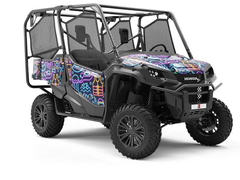 Neon Scuba Sport Utility Vehicle Vinyl Wrap