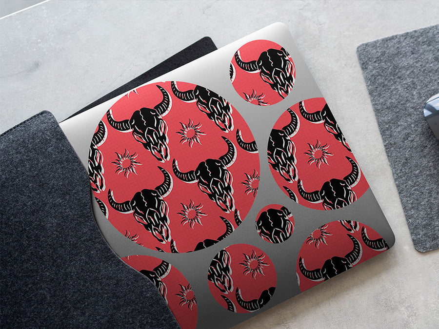 neon skulls animal DIY Laptop Stickers