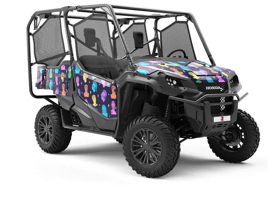 Neon Titans Greco Roman Utility Vehicle Vinyl Wrap