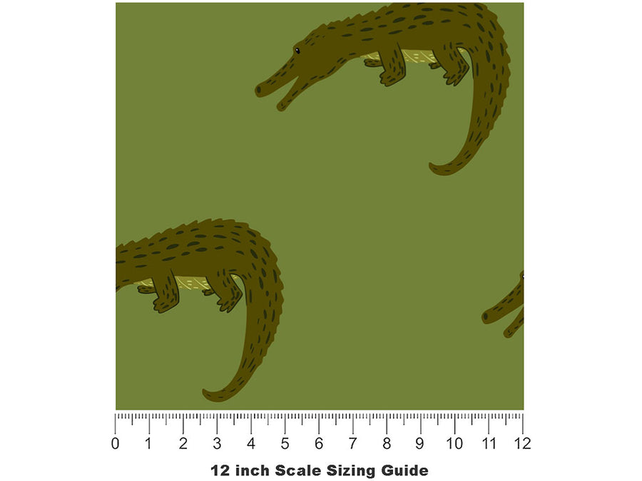 Never Smile Marine Life Vinyl Film Pattern Size 12 inch Scale~Rwraps Never Smile Marine Life Sizing Chart~2