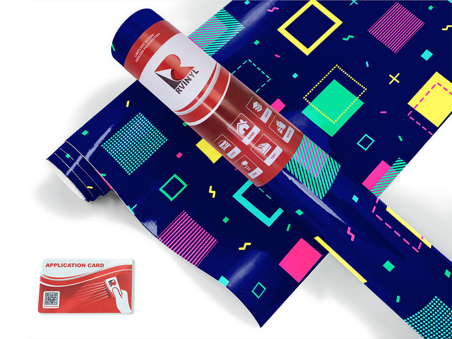 new medium abstract geometric Craft Vinyl Roll