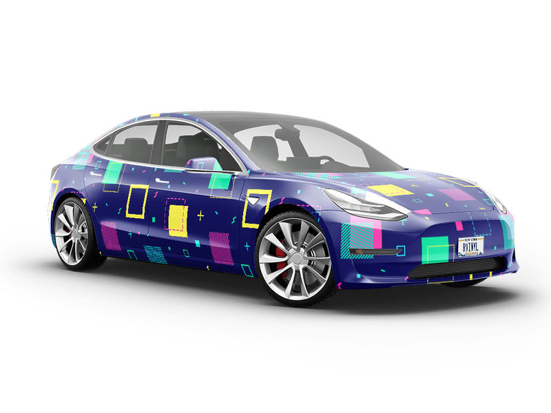 New Medium Abstract Vehicle Vinyl Wrap