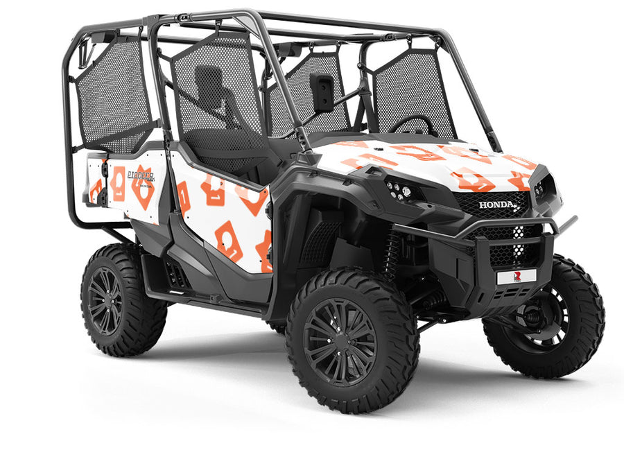 New Message Technology Utility Vehicle Vinyl Wrap