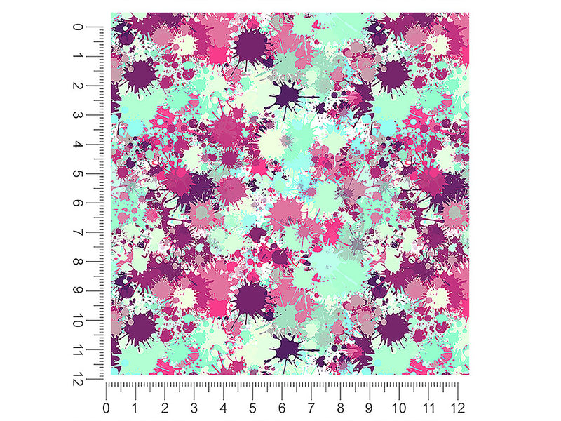 new pleasure paint splatter 1ft x 1ft Craft Sheets