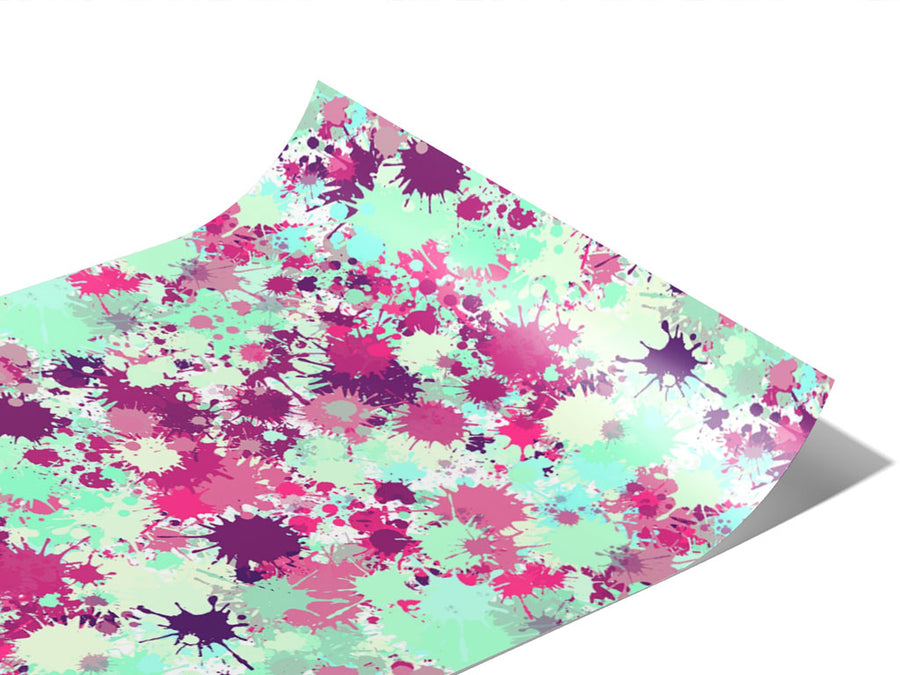 New Pleasure Paint Splatter Vinyl Wraps~Rwraps Series 914 Digitally Printed Vinyl Wrap~0
