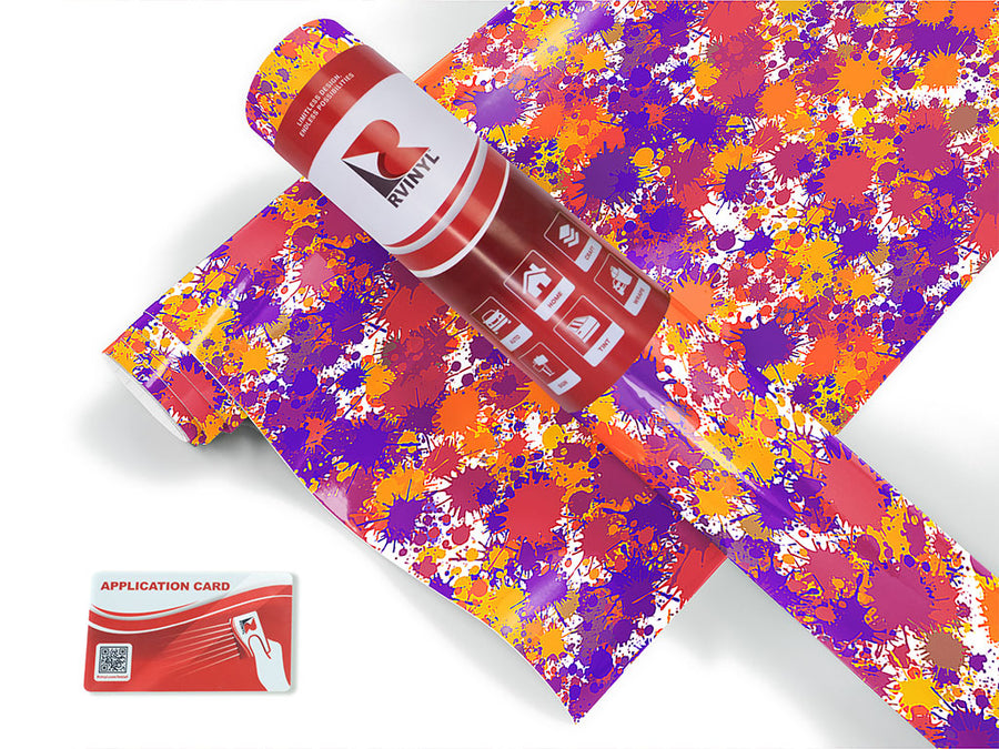 new thing paint splatter Craft Vinyl Roll