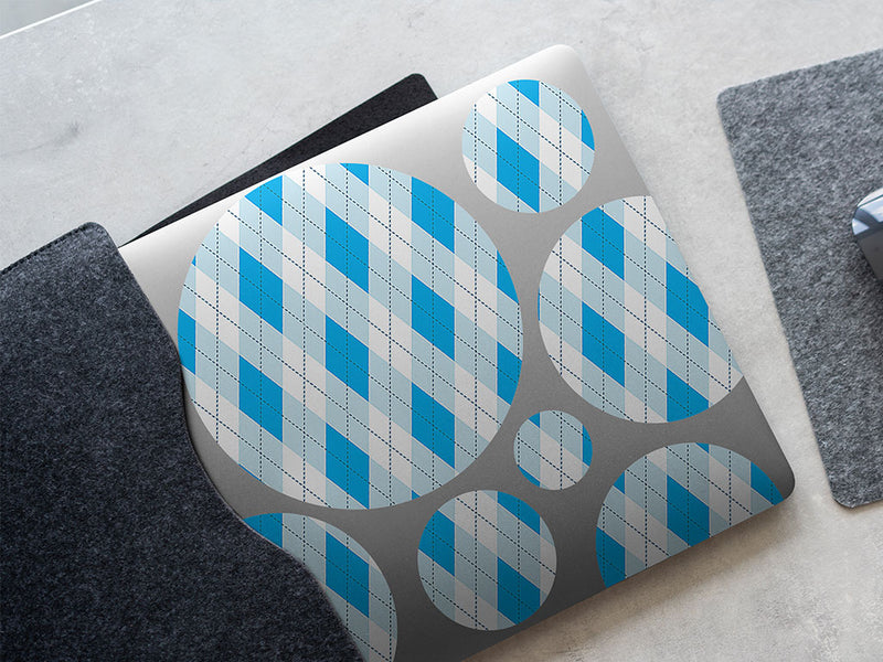 nice and tidy argyle DIY Laptop Stickers