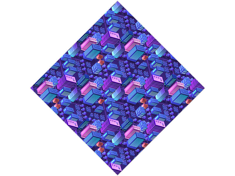 Night Air Cityscape Vinyl Wrap Pattern