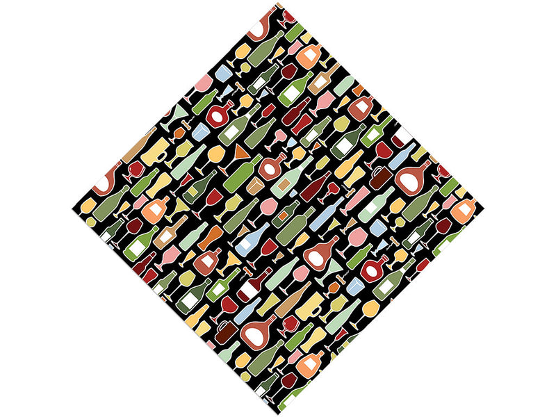 Night Cap Alcohol Vinyl Wrap Pattern