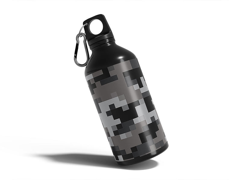 night hunt pixel Water Bottle DIY Stickers