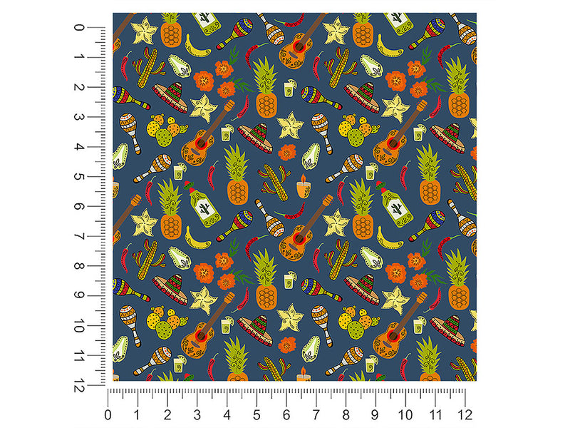 nighttime celebrations day of the dead 1ft x 1ft Craft Sheets
