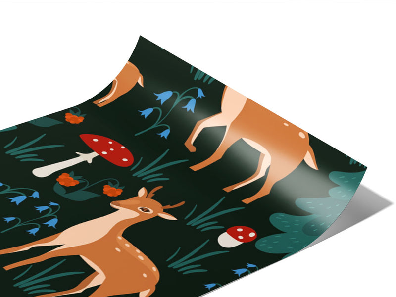 Nighttime Grazing Animal Vinyl Wraps~Rwraps Series 914 Digitally Printed Vinyl Wrap~0