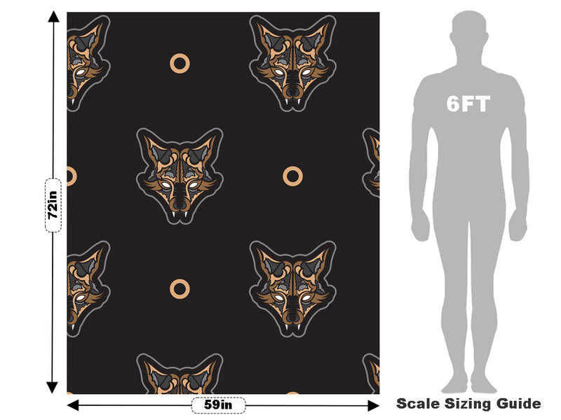 Ninetail Nightmare Animal Vehicle Wrap Scale~Rwraps Series 914 Ninetail Nightmare Animal Measurements~1