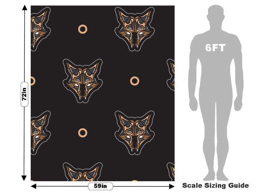 Ninetail Nightmare Animal Vehicle Wrap Scale~Rwraps Series 914 Ninetail Nightmare Animal Measurements~1