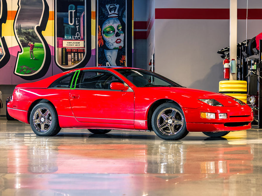nissan 300zx 1989-1996 (2+2 coupe) Pillar Post Trim Installation Location