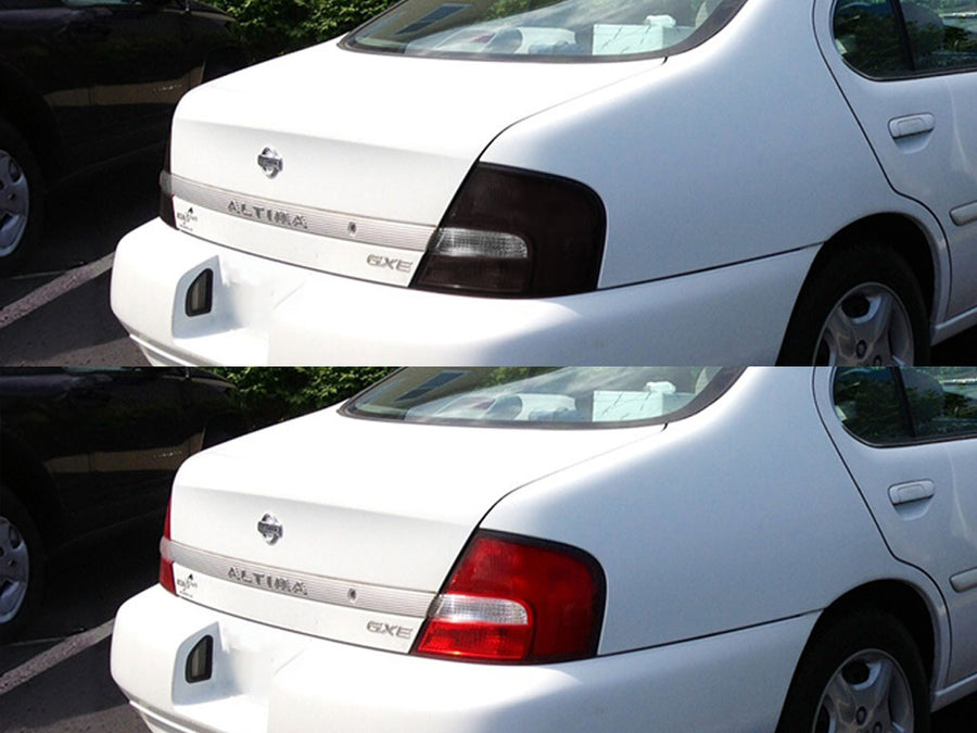 altima Before and After Smoked Taillights