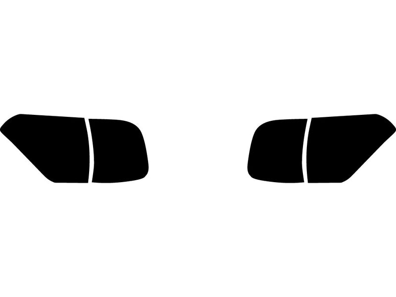 armada Precut Tail Light Tint Diagram