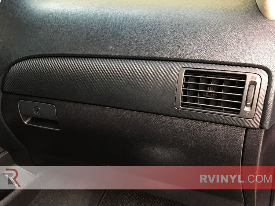 Rwraps™ 3D Black Carbon Fiber Nissan Armada Dash Wraps