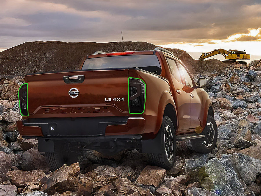 frontier Tail Light Tint Installation Points