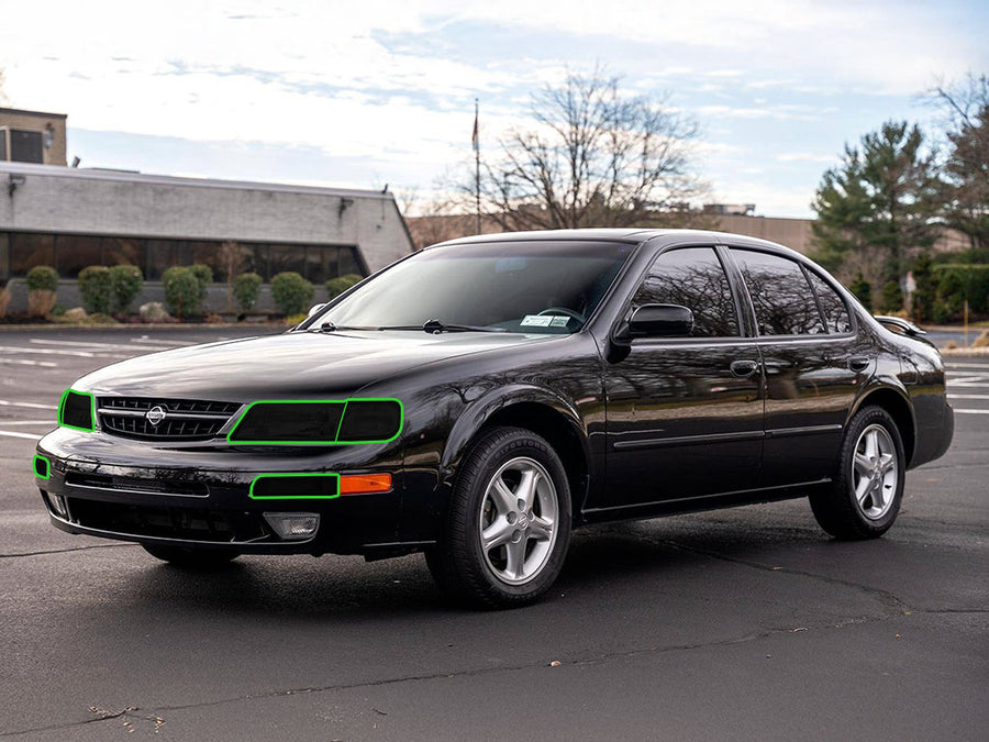 nissan maxima 1995-1999 Headlight Tint Location