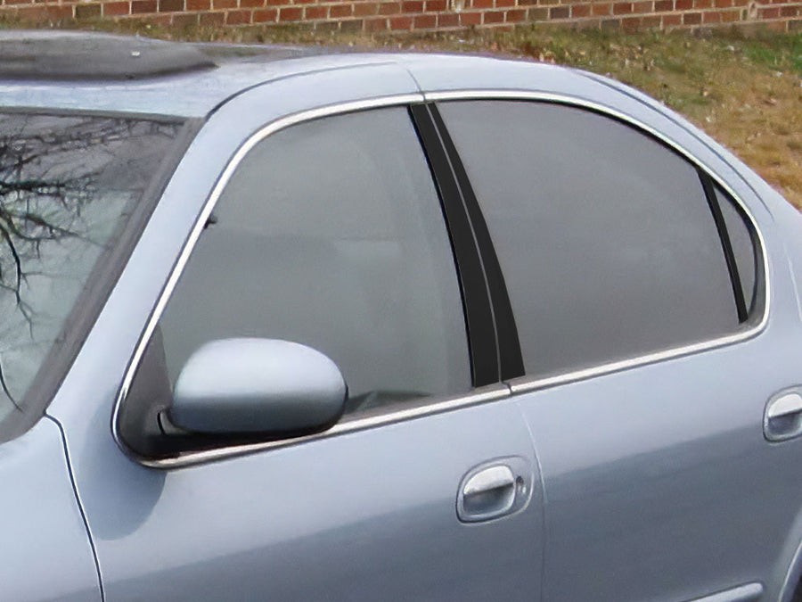nissan maxima 2000-2003 Matte Black Pillar Cover Diagram