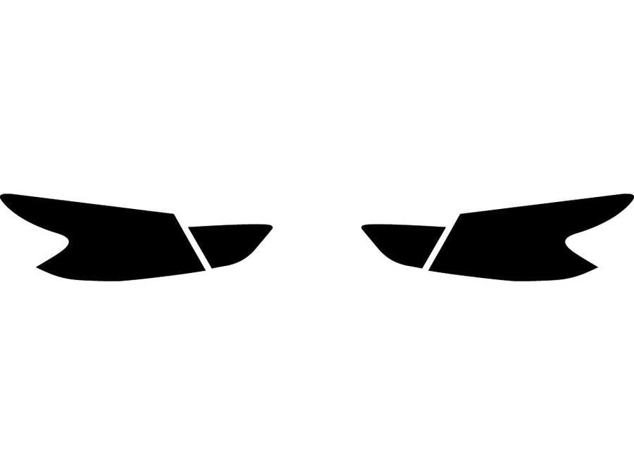 maxima Precut Tail Light Tint Diagram