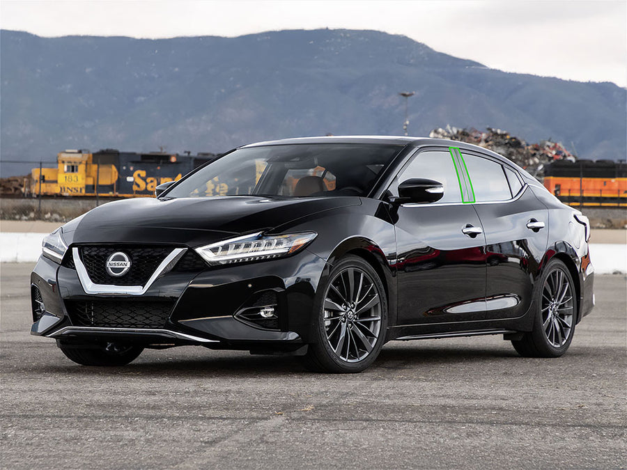 nissan maxima 2016-2023 Pillar Post Trim Installation Location