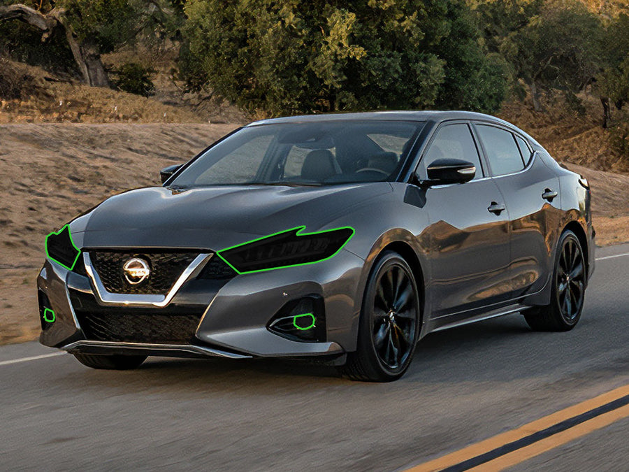 nissan maxima 2019-2023 Headlight Tint Location
