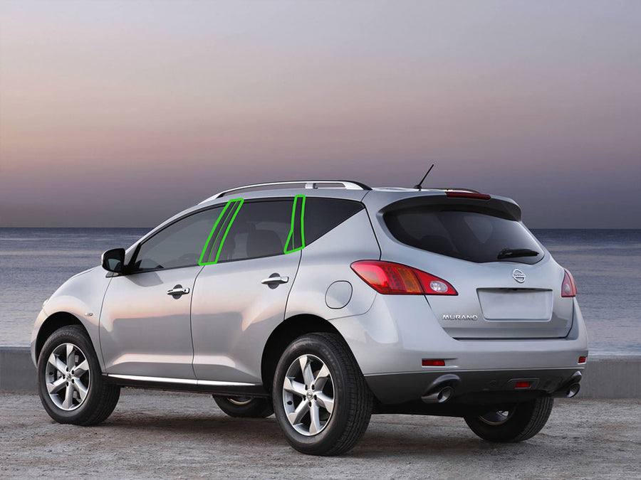 nissan murano 2003-2007 Pillar Post Trim Installation Location
