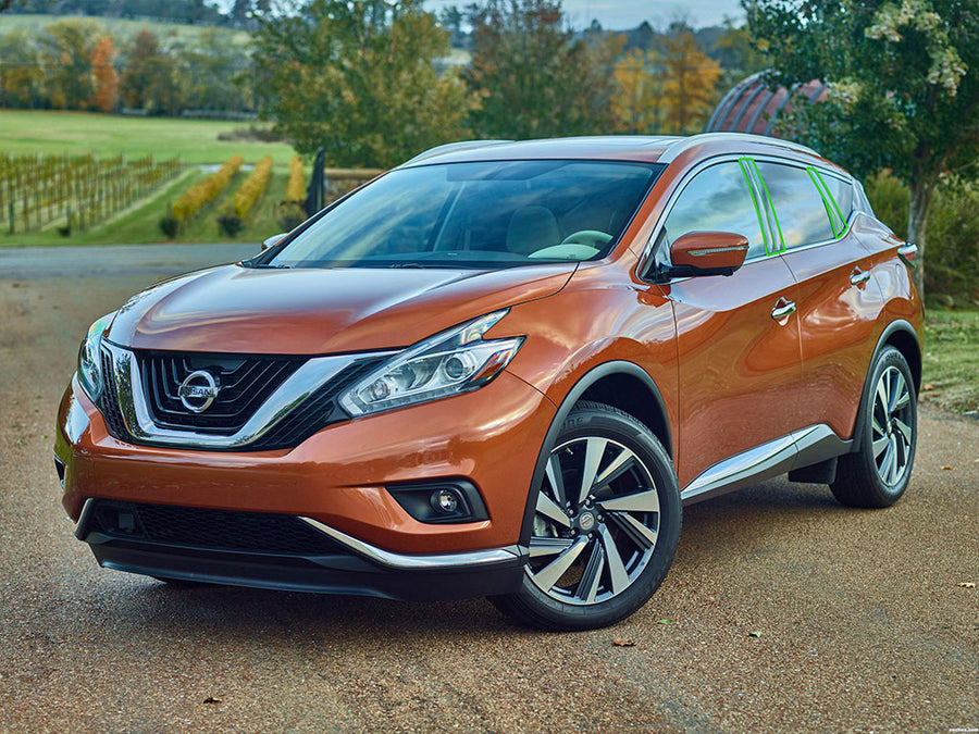 nissan murano 2009-2014 Pillar Post Trim Installation Location