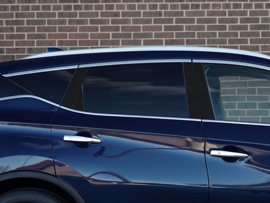 nissan murano 2015-2023 Matte Black Pillar Cover Diagram