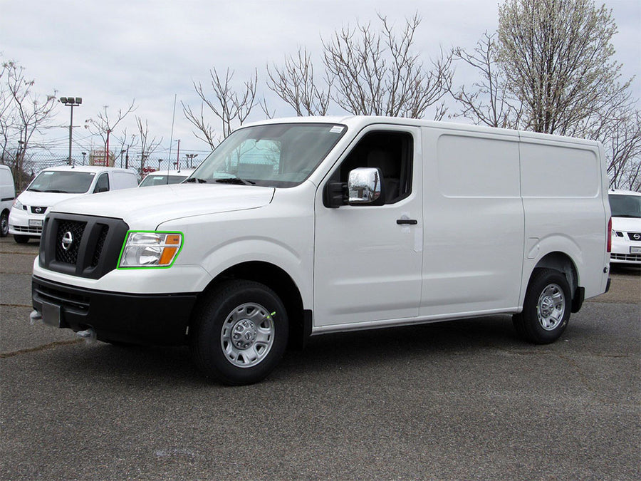 nissan nv nv2500 2012-2021 Headlight Protection Installation Location