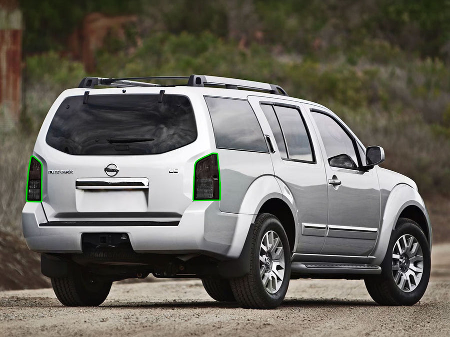 pathfinder Tail Light Tint Installation Points