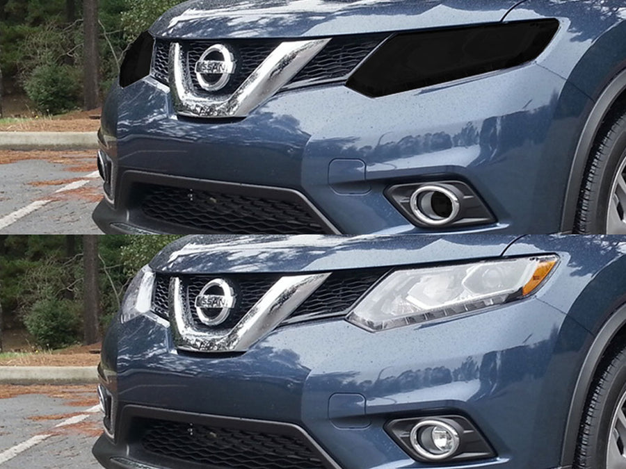 nissan rogue 2014-2016 Headlight Tint Appearance