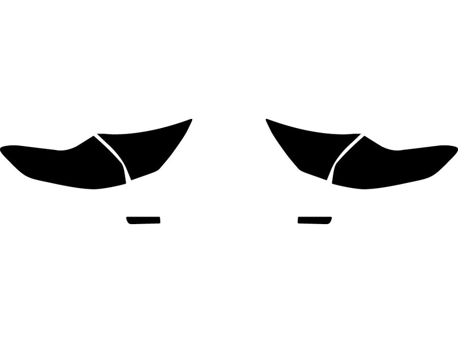 rogue Precut Tail Light Tint Diagram