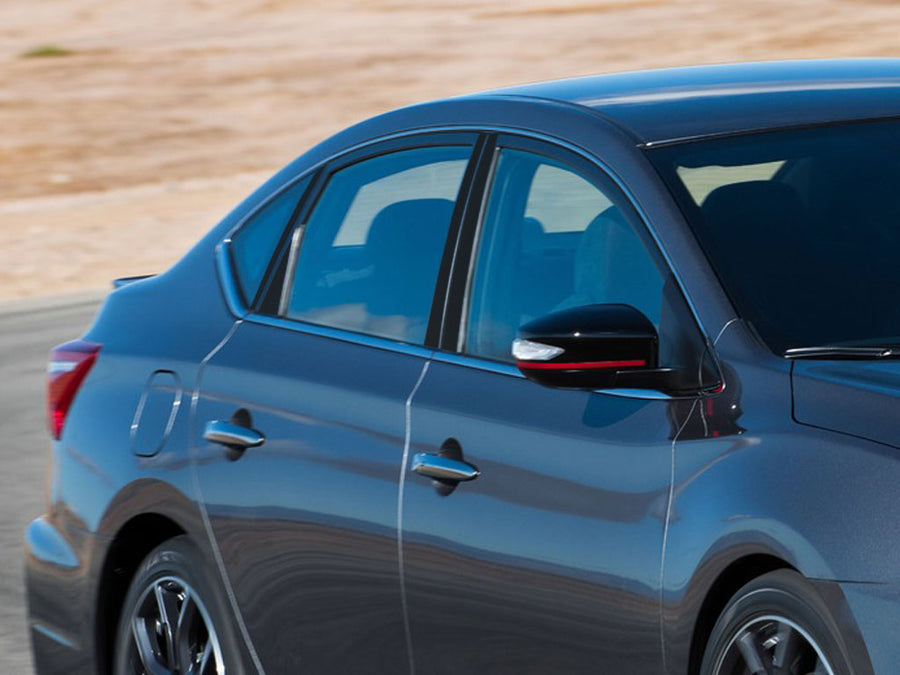 nissan sentra 2013-2019 Custom Pillar Cover Diagram
