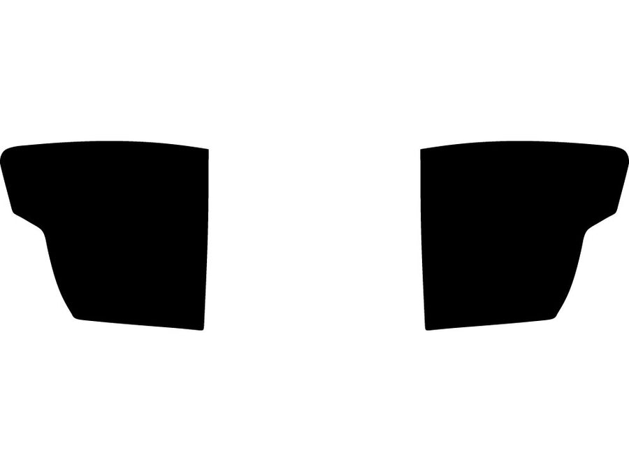 titan Precut Tail Light Tint Diagram