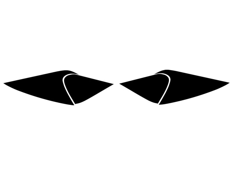 versa (hatchback) Precut Tail Light Tint Diagram