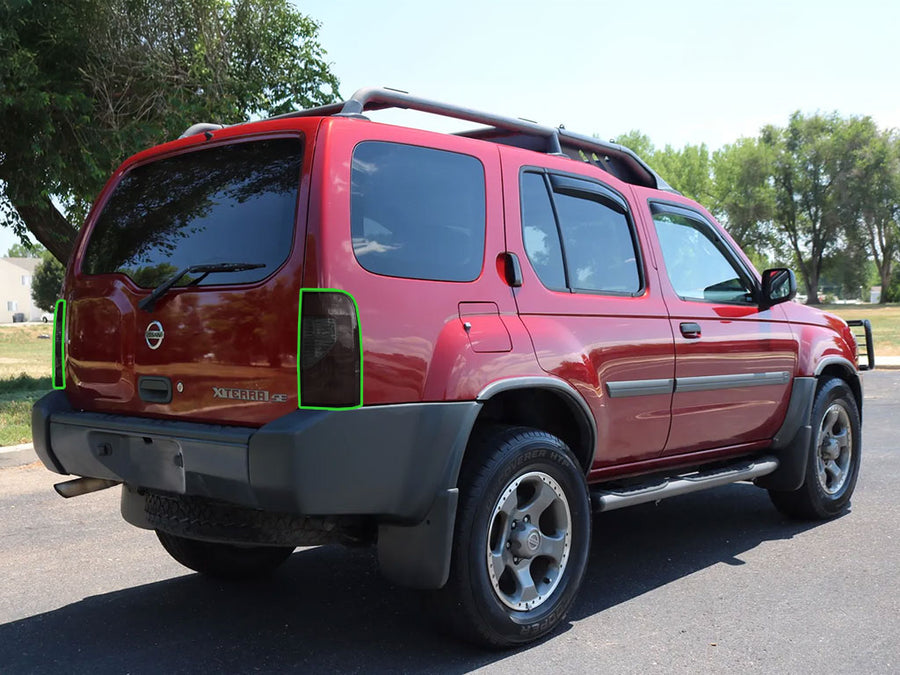 xterra Tail Light Tint Installation Points