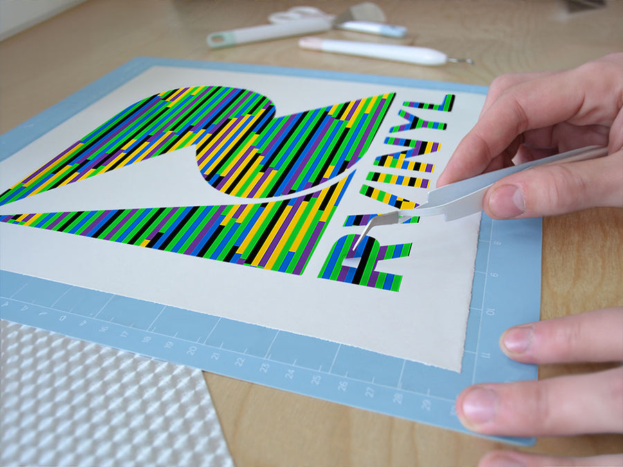 no grass abstract geometric Easy Weed Craft Vinyl