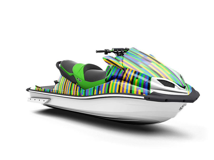 No Grass Abstract Jet Ski Vinyl Customized Wrap