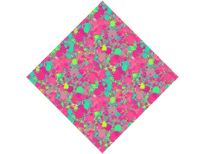 No Mistakes Paint Splatter Vinyl Wrap Pattern