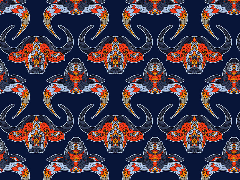 Noble Memories Animal Vinyl Wrap Pattern~Rwraps Series 914 Digitally Printed Vinyl Wrap~0