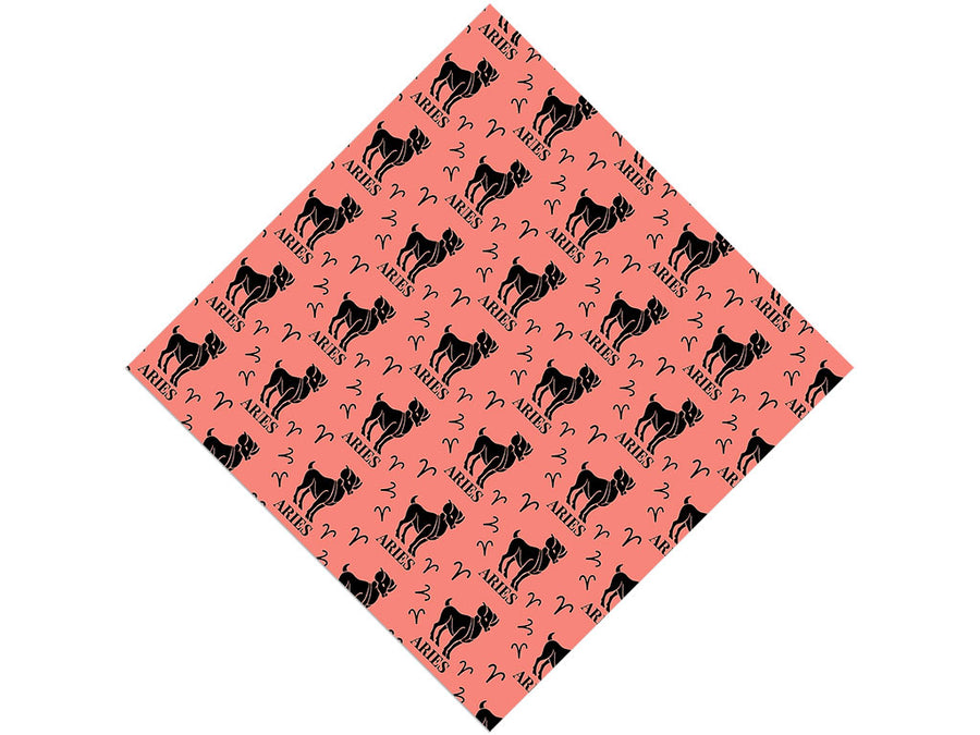 Noble Ram Astrology Vinyl Wrap Pattern