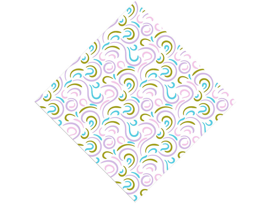 North Winds Abstract Vinyl Wrap Pattern