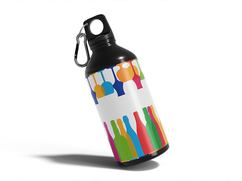 nose touch alcohol Water Bottle DIY Stickers
