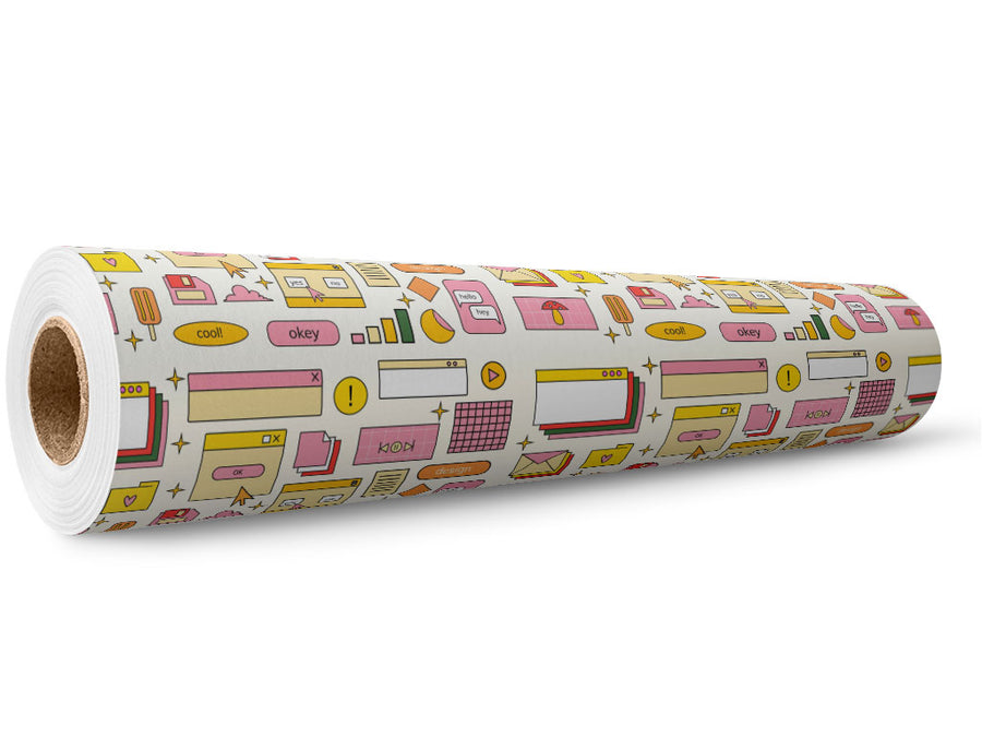 Nostalgia Ultra Technology Wrap Film Wholesale Roll~Rwraps Series 914 Digitally Printed Vinyl Roll~5